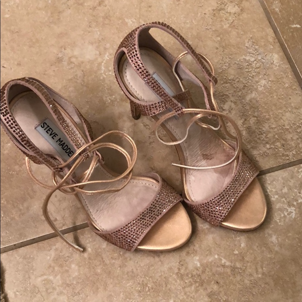 Rhinestone heels